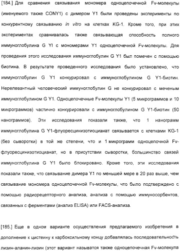 Специфические антитела человека для избирательной терапии рака (патент 2316564)
