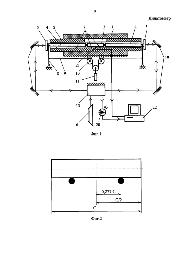 Дилатометр (патент 2620787)