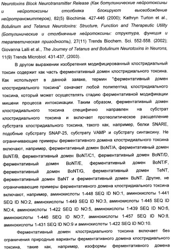 Способы лечения мочеполовых-неврологических расстройств с использованием модифицированных клостридиальных токсинов (патент 2491086)