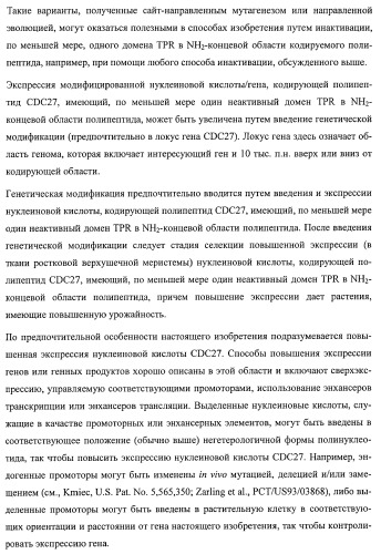 Растения, имеющие улучшенные характеристики роста, и способы их получения (патент 2463352)