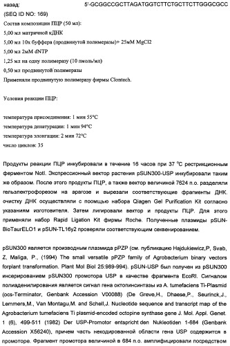 Способ получения полиненасыщенных кислот жирного ряда в трансгенных организмах (патент 2447147)