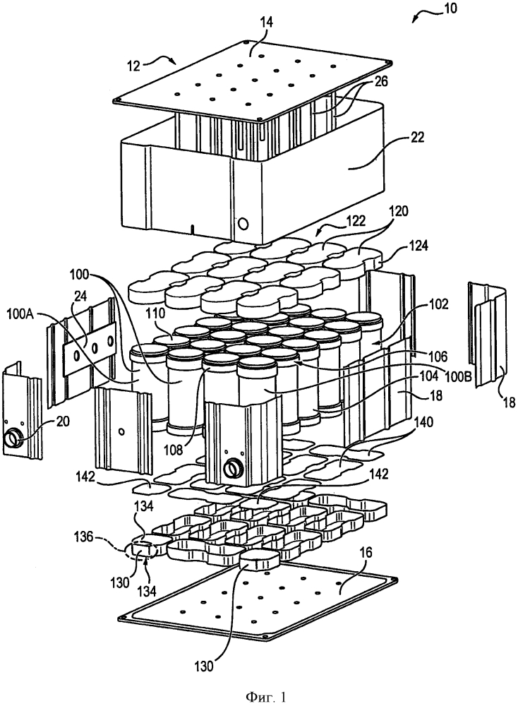 Модуль накопления энергии, содержащий множество устройств накопления энергии (патент 2630430)