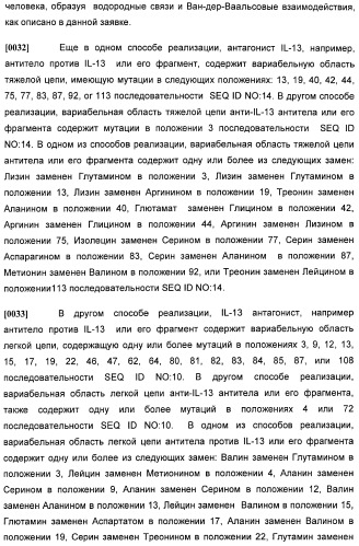 Антитела против интерлейкина-13 человека и их применение (патент 2427589)