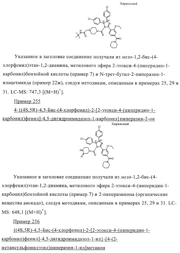 Цис-2,4,5-триарилимидазолины и их применение в качестве противораковых лекарственных средств (патент 2411238)