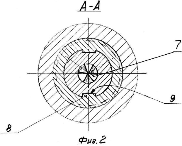 Промывочный узел бурового долота (патент 2506400)