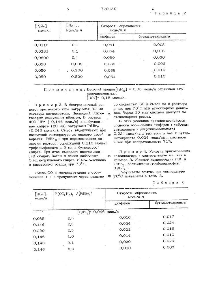 Способ получения алкиловых диэфиров цитраконовой и мезаконовой кислот (патент 729189)