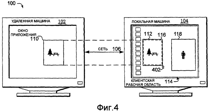 Предоставление возможности применения команды изменения графического окна к дистанционно сгенерированному графическому окну (патент 2420797)