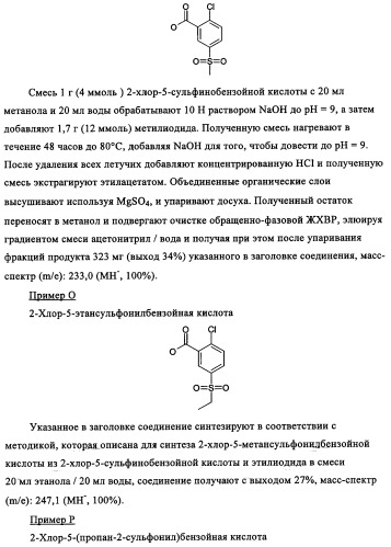 Производные 1-(2-аминобензол)пиперазина, используемые в качестве ингибиторов поглощения глицина и предназначенные для лечения психоза (патент 2354653)