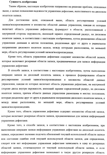 Дисковый носитель записи, способ записи и устройство привода диска (патент 2316828)