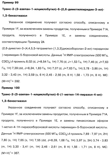 Производные бензотиазолциклобутиламина в качестве лигандов гистаминовых h3-рецепторов, фармацевтическая композиция на их основе, способ селективной модуляции эффектов гистаминовых h3-рецепторов и способ лечения состояния или нарушения, модулируемого гистаминовыми h3-рецепторами (патент 2487130)