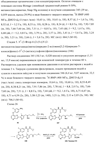 Ингибиторы активности протеинтирозинкиназы (патент 2498988)