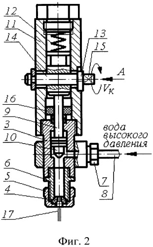 Способ формирования шлифовального круга импульсной струей (патент 2407626)