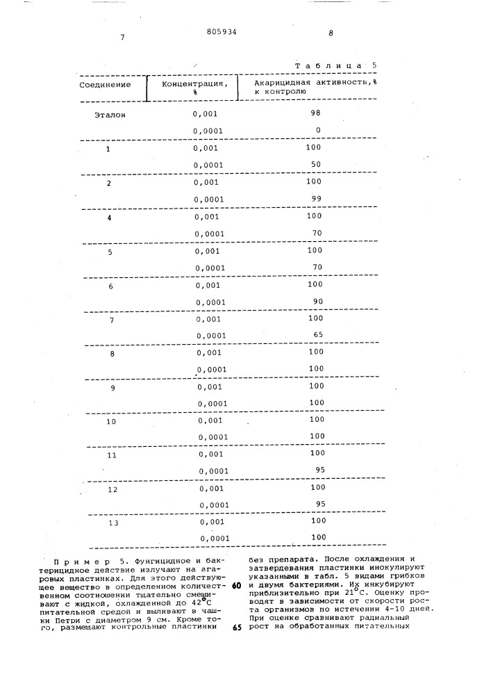 Инсектоакарицидбактерицидноесредство (патент 805934)