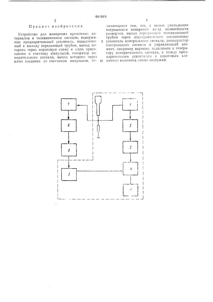 Патент ссср  401019 (патент 401019)