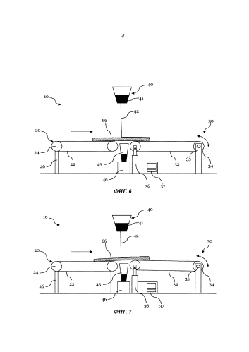 Устройство и способ нанесения покрытия на листовые элементы наливом (патент 2585187)