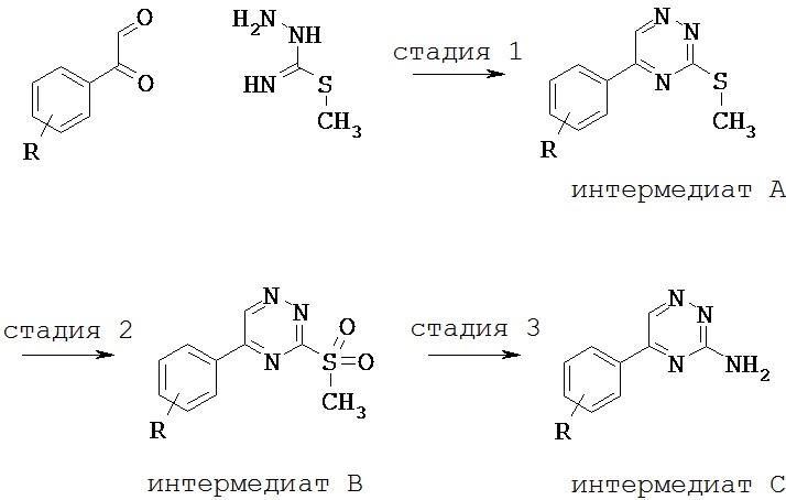 Производные 1,2,4-триазин-4-амина (патент 2625791)