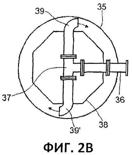 Устройство тангенциального ввода нагруженного газом потока жидкости в головную часть колонны (патент 2388520)