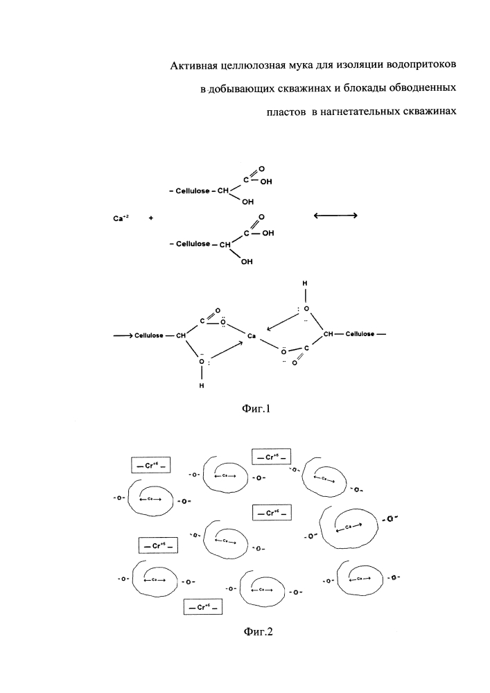 Активная целлюлозная мука для изоляции водопритоков в добывающих скважинах и блокады обводненных пластов в нагнетательных скважинах (патент 2647550)