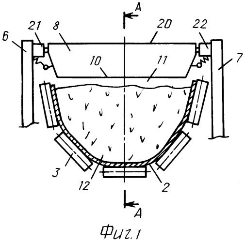 Ленточный конвейер для увеличенных углов наклона (патент 2458839)