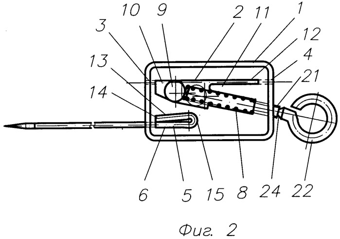 Гибкое запорно-пломбировочное устройство (патент 2354796)