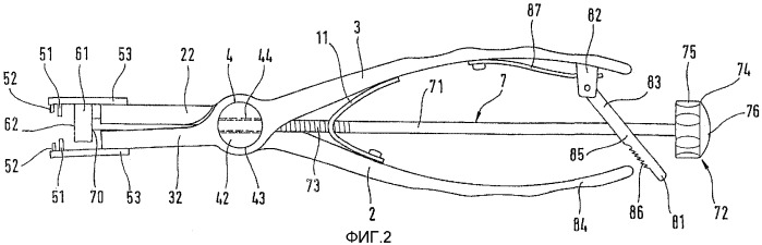 Система из шейного протеза и установочного инструмента (патент 2309707)