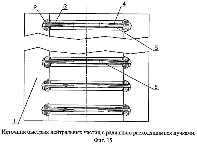 Источник быстрых нейтральных частиц (патент 2395133)