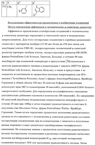 Замещенные производные оксадиазола и их применение в качестве лигандов опиоидных рецепторов (патент 2430098)