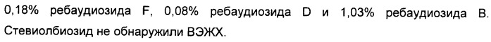 Композиция натурального интенсивного подсластителя, используемая к столу (патент 2425589)