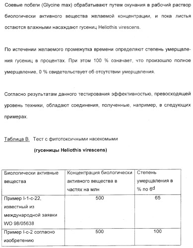 Цис-алкоксизамещенные спироциклические производные 1-h- пирролидин-2, 4-диона в качестве средств защиты от вредителей (патент 2340601)