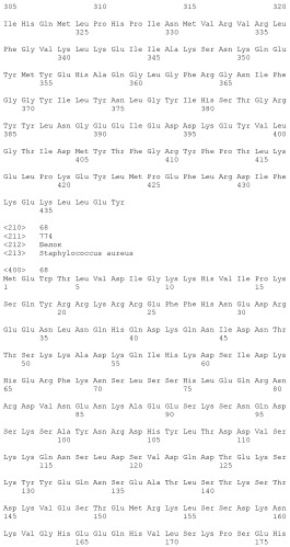 Композиции для иммунизации против staphylococcus aureus (патент 2508126)