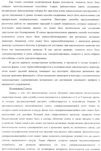 Стент из скользящих и блокирующих элементов (патент 2429801)