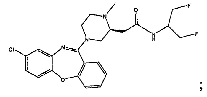 Соединения дибензо[b,f][1,4]оксазапина (патент 2469033)