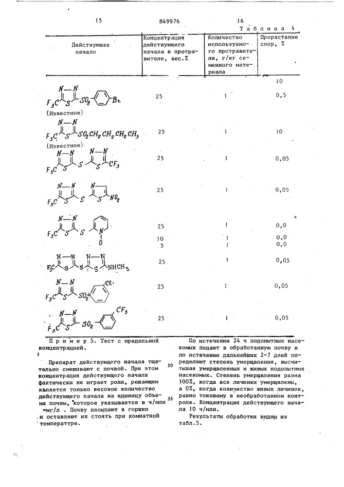 Фунгицидоинсектицидное средство (патент 849976)