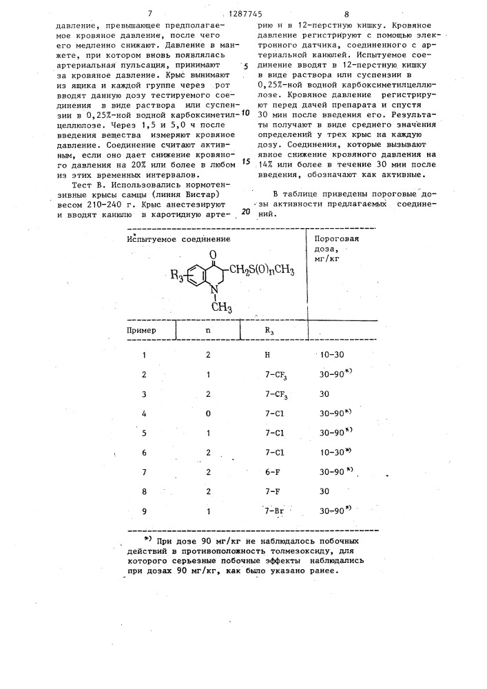 Способ получения производных хинолонов (патент 1287745)