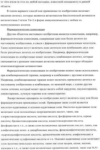 Стабилизированные антитела против ангиопоэтина-2 и их применение (патент 2509085)