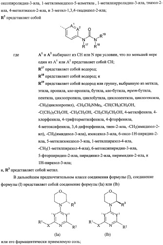 Производные морфолинопиримидина, полезные для лечения пролиферативных нарушений (патент 2440349)