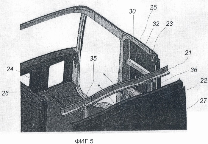 Коробчатая система для кузова транспортного средства и способ ее производства, а также кабина для грузового автомобиля (патент 2441793)