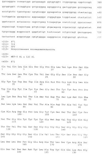 Pscaxcd3, cd19xcd3, c-metxcd3, эндосиалинxcd3, epcamxcd3, igf-1rxcd3 или fap-альфаxcd3 биспецифическое одноцепочечное антитело с межвидовой специфичностью (патент 2547600)