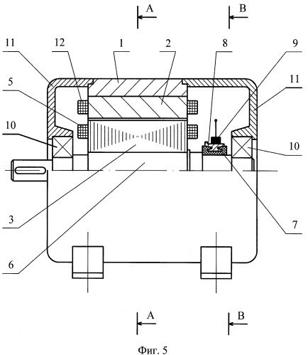 Явнополюсная коллекторная электрическая машина (патент 2414795)