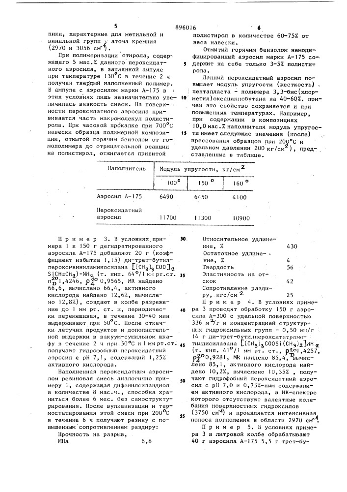 Способ получения пероксидатного аэросила "пероксил-3 (патент 896016)