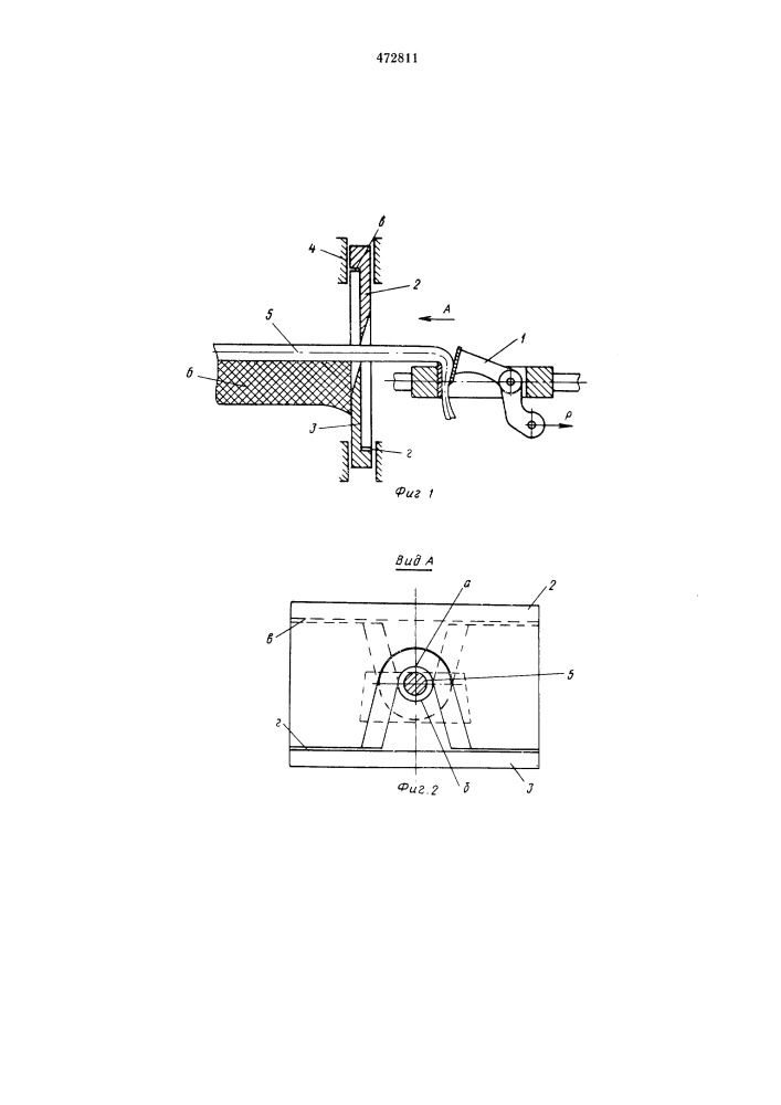 Устройство для извлечения металлических сердечников из бортовых колец изношенных покрышек (патент 472811)
