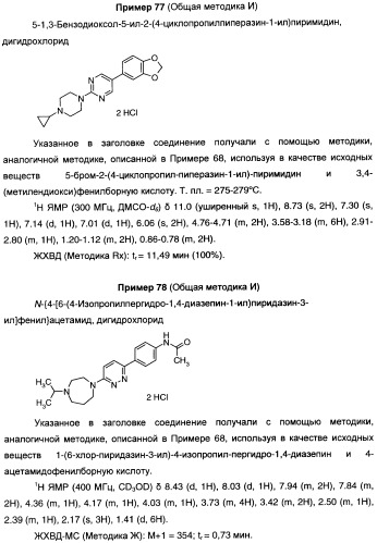 Антагонисты гистаминовых н3-рецепторов (патент 2442775)