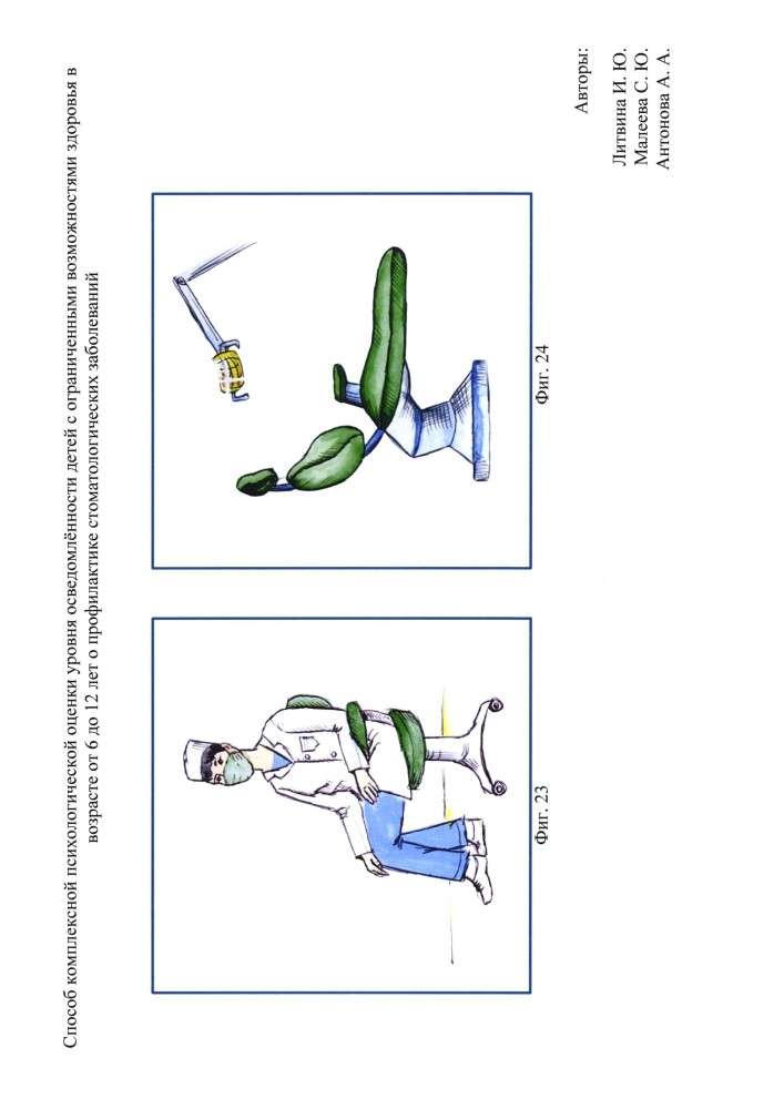 Способ комплексной психологической оценки уровня осведомлённости детей с ограниченными возможностями здоровья от 6 до 12 лет о профилактике стоматологических заболеваний (патент 2595089)