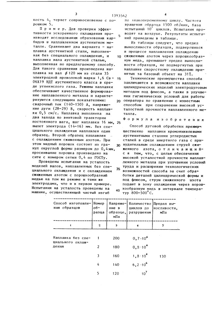 Способ дуговой обработки (патент 1393562)