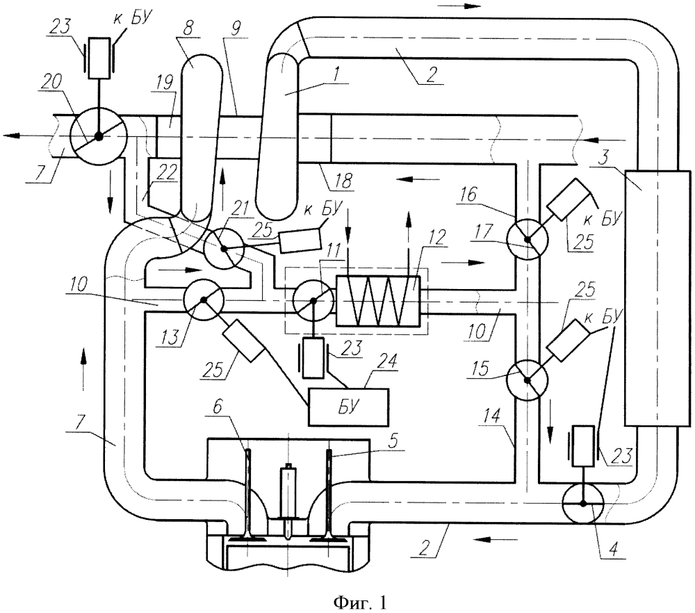 Двигатель внутреннего сгорания (патент 2617629)