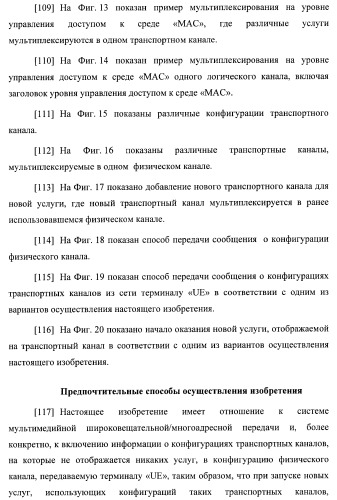 Управление информацией о конфигурации канала в системе беспроводной связи (патент 2368081)