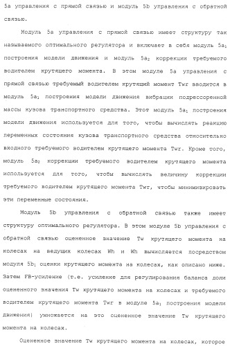 Система управления демпфированием подрессоренной массы транспортного средства (патент 2484992)