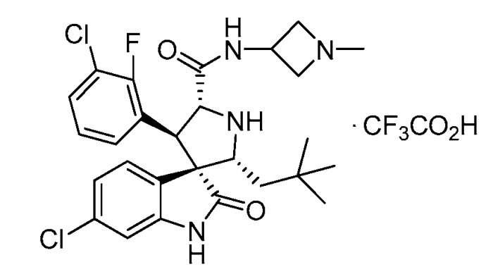 Спирооксиндольные антагонисты mdm2 (патент 2553269)