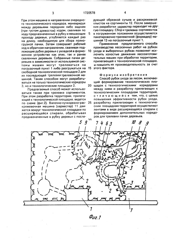Способ рубок ухода за лесом (патент 1720578)