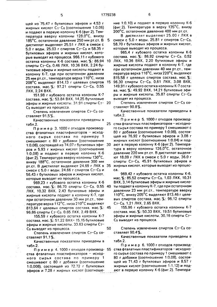 Способ регенерации синтетических жирных спиртов фракции с @ - с @ (патент 1779238)